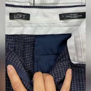 Ann Taylor Size 6 curvy high waist trousers